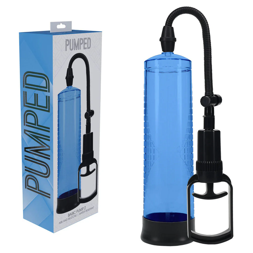 PUMPED Basic Pump 2 - Black - Black Penis Pump - Image 5
