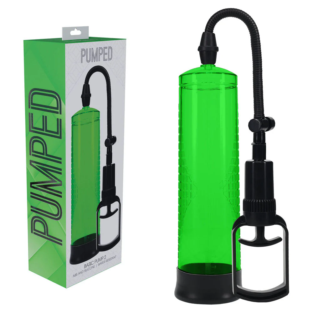 PUMPED Basic Pump 2 - Black - Black Penis Pump - Image 9
