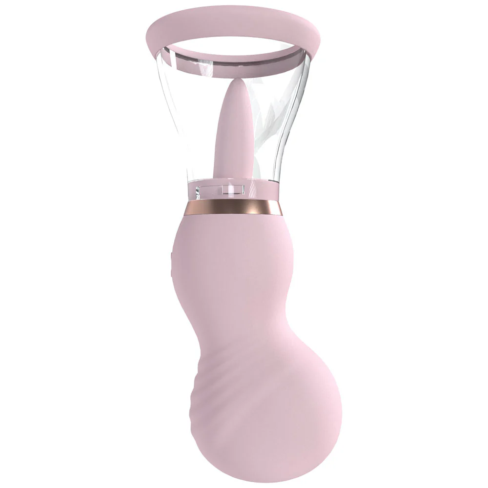 PUMPED Sensual Auto Vulva & Brest Pump - Pink - Pink USB Rechargeable Ladies Pump - Image 3