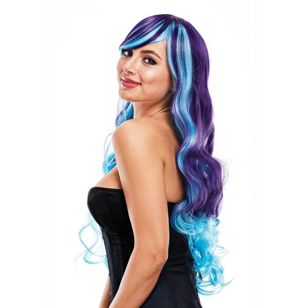 PLEASURE WIGS Ashley - Purple/Blue - - Image 2