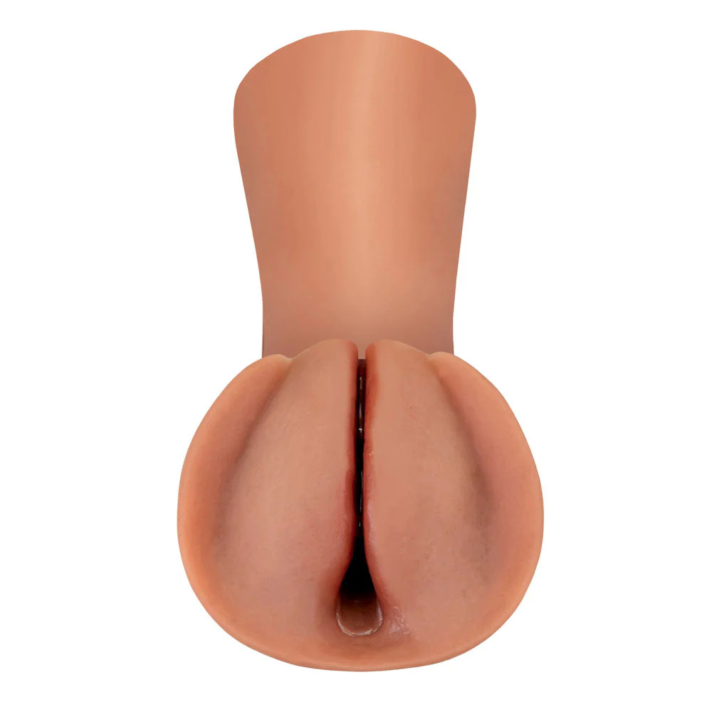 PDX Extreme Wet Pussies - Slippery Slit - Tan - Tan Self-Lubricating Vagina Stroker - Image 2