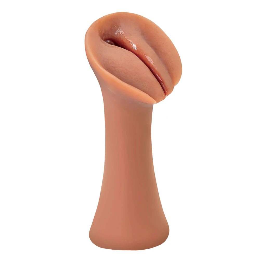 PDX Extreme Wet Pussies - Slippery Slit - Tan - Tan Self-Lubricating Vagina Stroker - Image 4