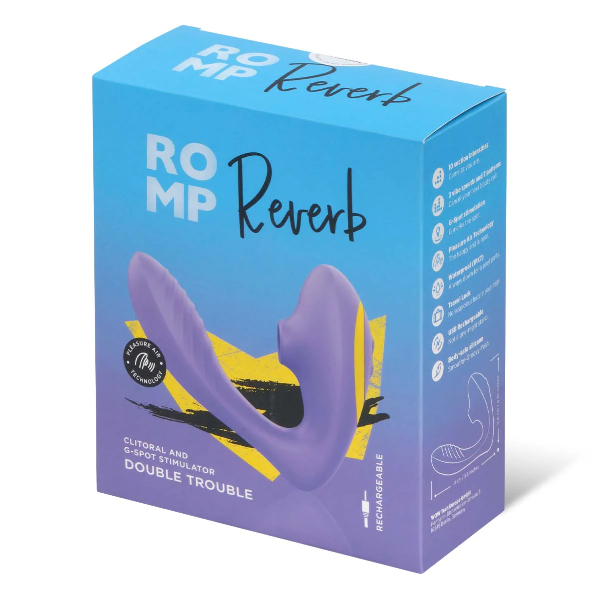 Romp Reverb Rabbit Vibrator - Image 6