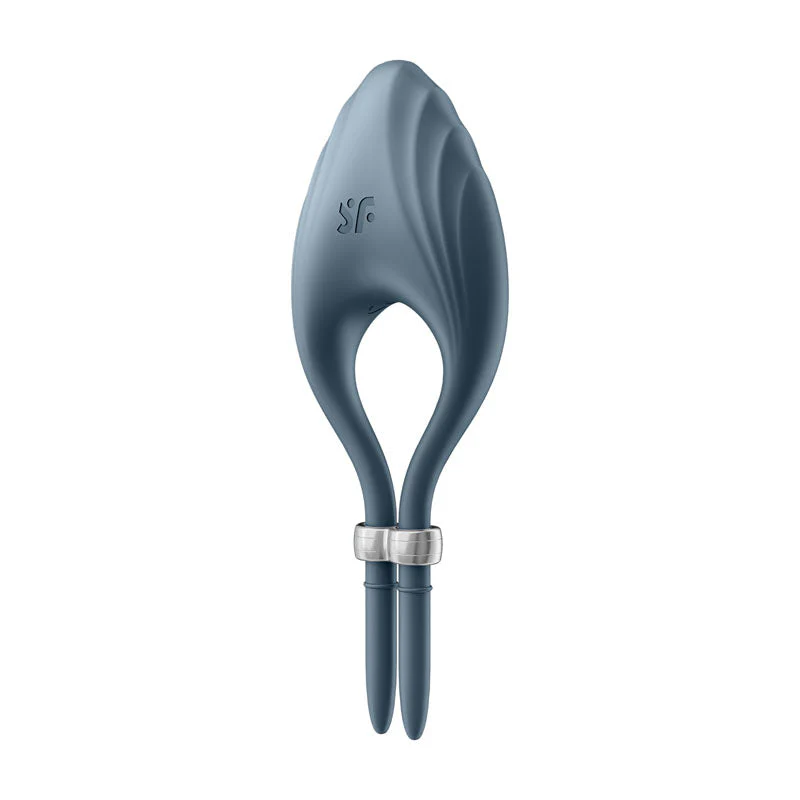 Satisfyer Duelist - Dark Blue Vibrating Adjustable Lasso Cock Ring - Image 3