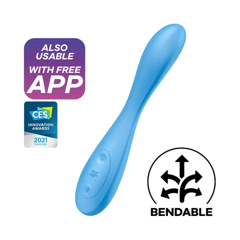 Satisfyer G-Spot Flex 4 Vibrator Blue App Control
