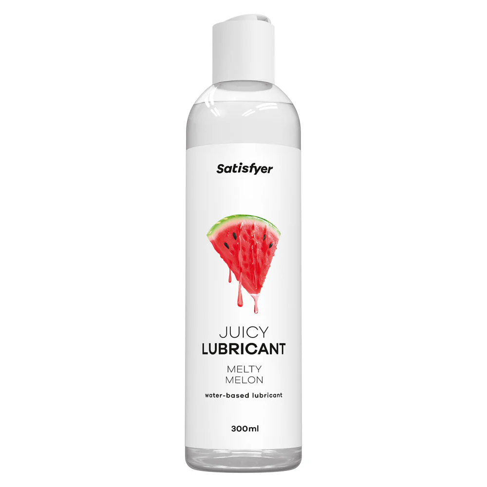 Satisfyer Juicy Lubricant 300 ml Melty Melon - Watermelon Scented Water Based Lubricant - 300 ml Bottle - Image 3