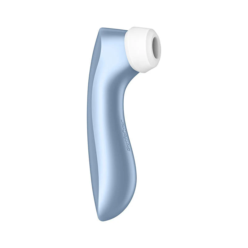 Satisfyer Pro 2+ - Blue Touch-Free USB-Rechargeable Clitoral Stimulator with Vibration - Image 5