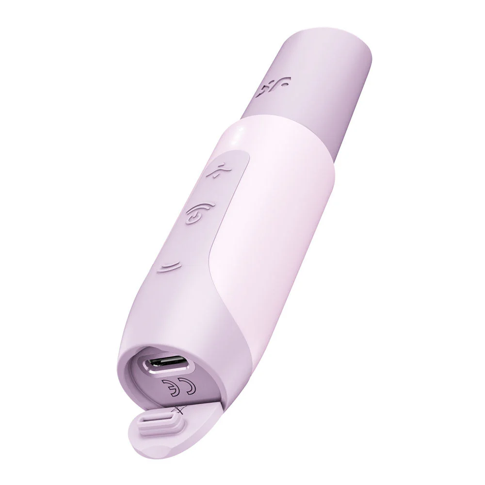 Satisfyer Secret Kiss - Lilac USB Rechargeable Air Pulse Stimulator - Image 9
