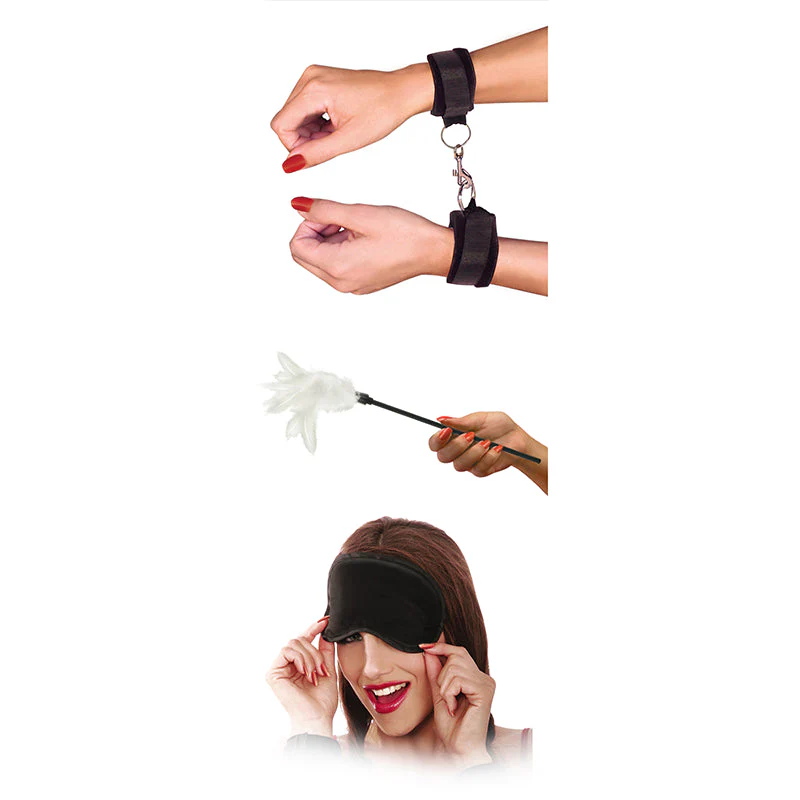 Fetish Fantasy Series Sensual Seduction Kit - 3 Piece Set - Image 2