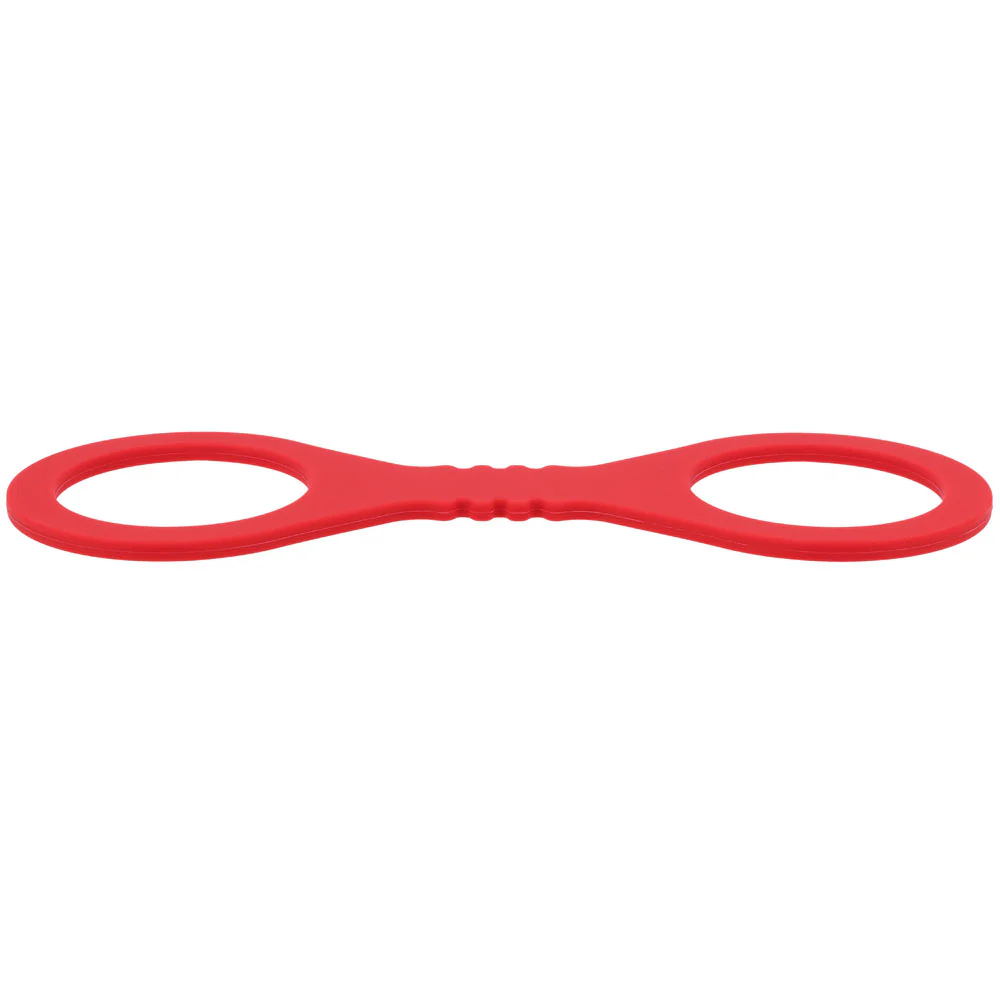 Sex & Mischief Amor Small Silicone Cuffs - Red Small Restraints - Image 5