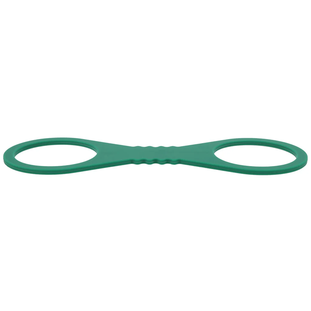 Sex & Mischief Indica Large Silicone Cuffs - Green Large Restraints - Image 5