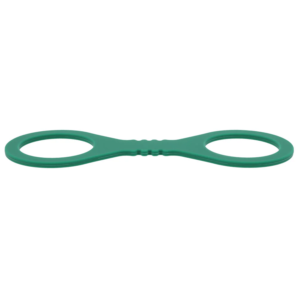 Sex & Mischief Indica Small Silicone Cuffs - Green Small Restraints - Image 5