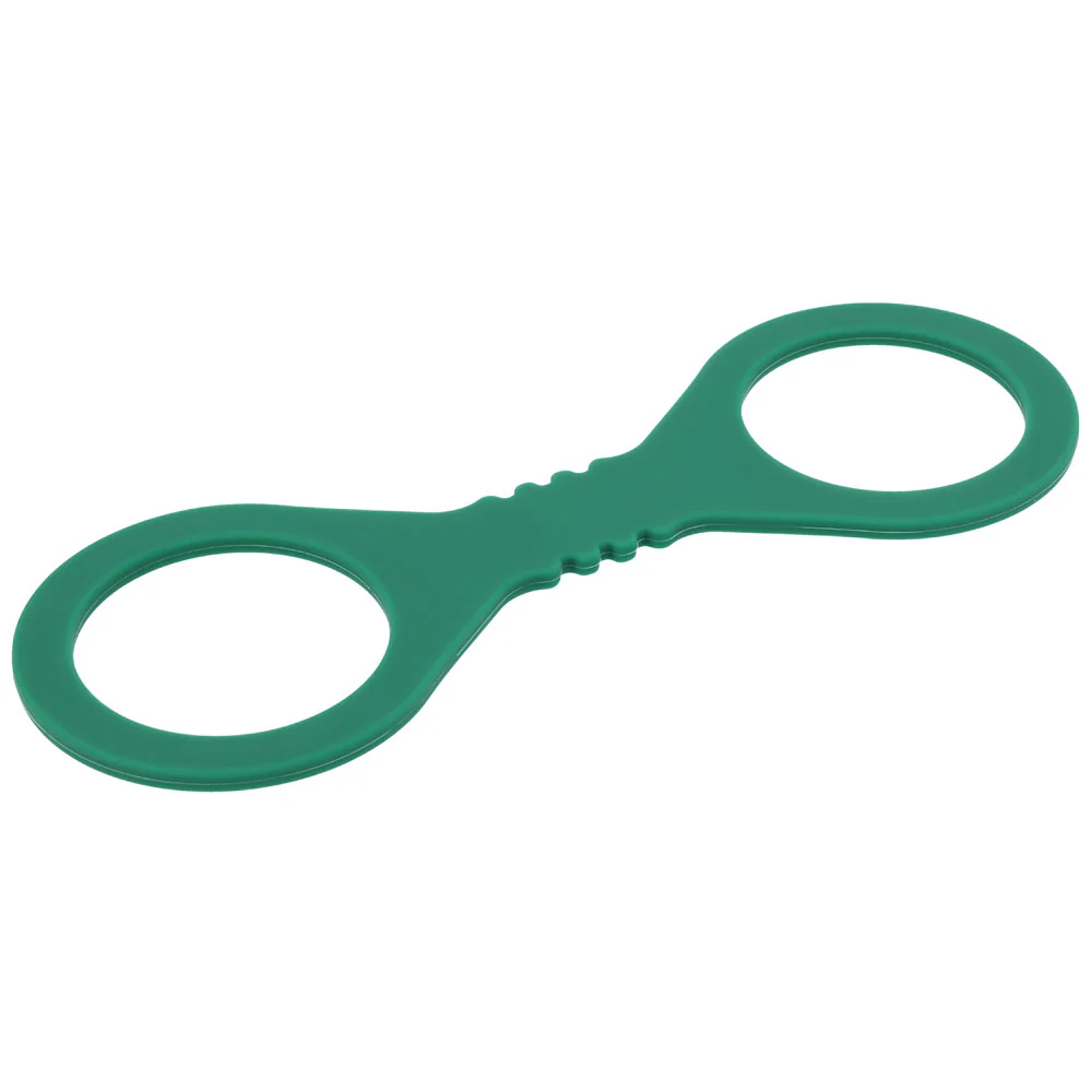 Sex & Mischief Indica Small Silicone Cuffs - Green Small Restraints - Image 6