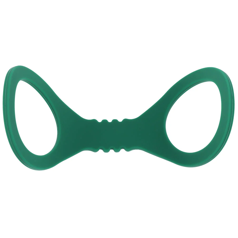 Sex & Mischief Indica Small Silicone Cuffs - Green Small Restraints - Image 7