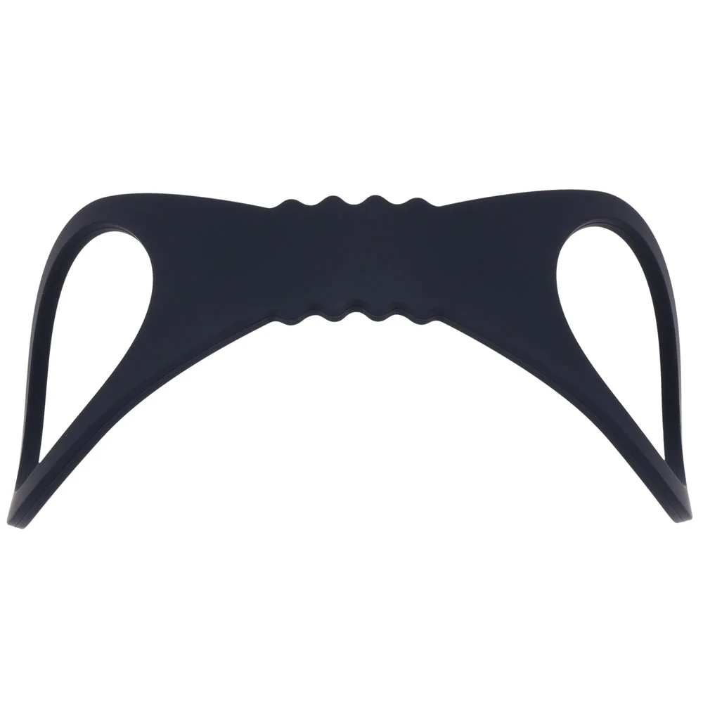 Sex & Mischief Shadow Large Silicone Cuffs - Black Large Restraints - Image 7