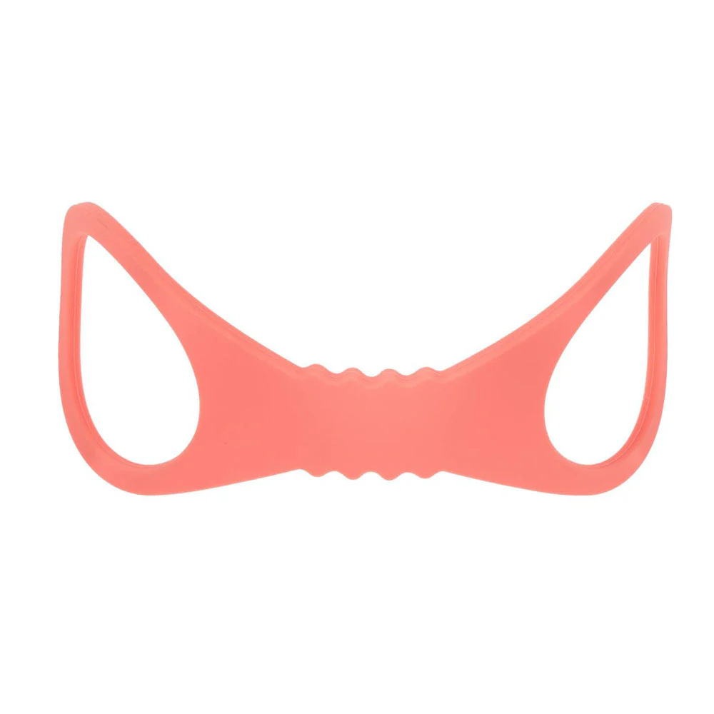 Sex & Mischief Peaches n CreaMe Large Silicone Cuffs - Peach Large Silicone Restraints - Image 9