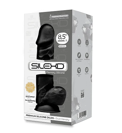 Silexd Model 1 Black 8.5" Dildo