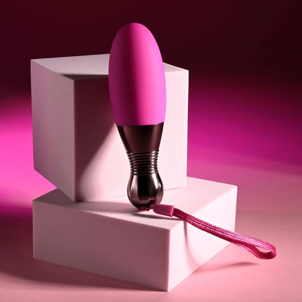 Selopa COMPANION - Pink 11.9 cm USB Rechargeable Vibrating Egg - Image 4
