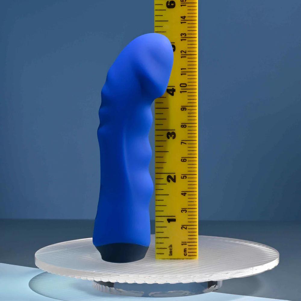 Selopa BLUE BANGER - Blue 13.6 cm USB Rechargeable Vibrator - Image 7