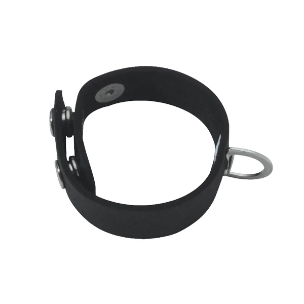 Spartacus Leather Ring with D-Ring - Image 3