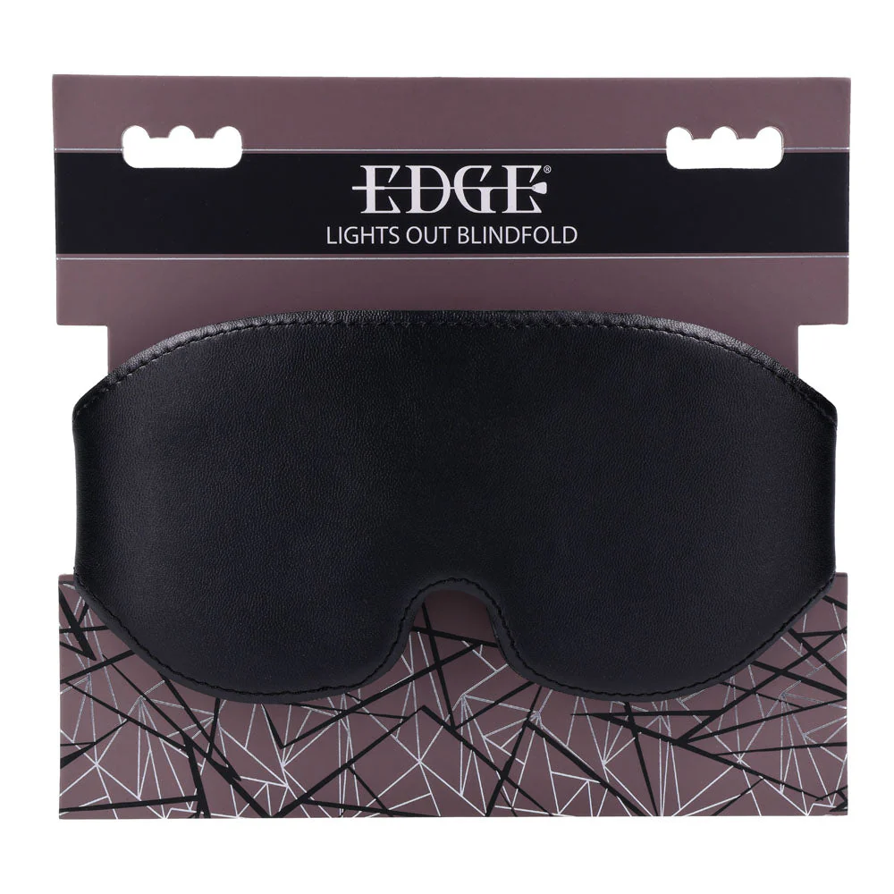 EDGE Lights Out Blindfold - Black Eyemask Restraint - Image 9
