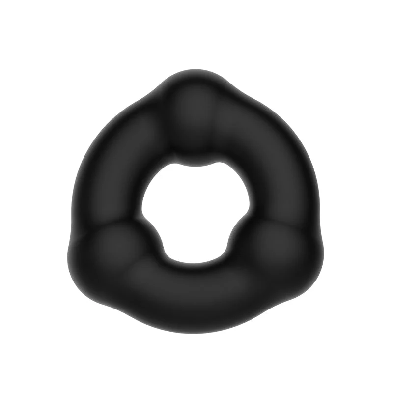 CRAZY BULL Beaded Cock Ring - Black Cock Ring - Image 2