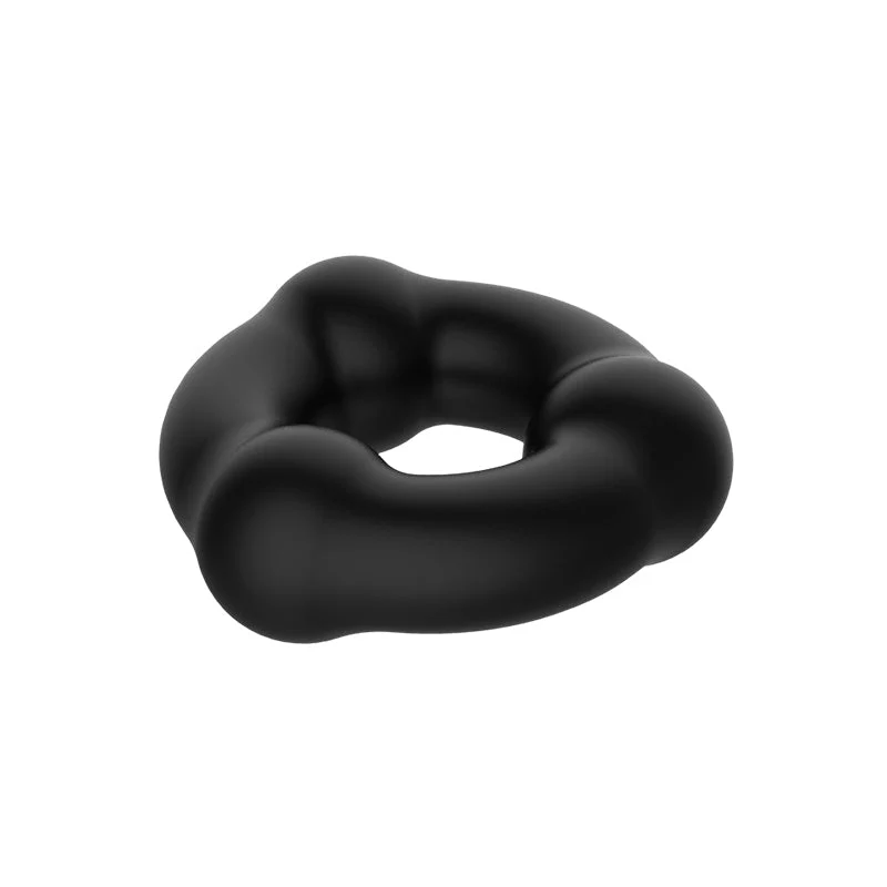 CRAZY BULL Beaded Cock Ring - Black Cock Ring - Image 4