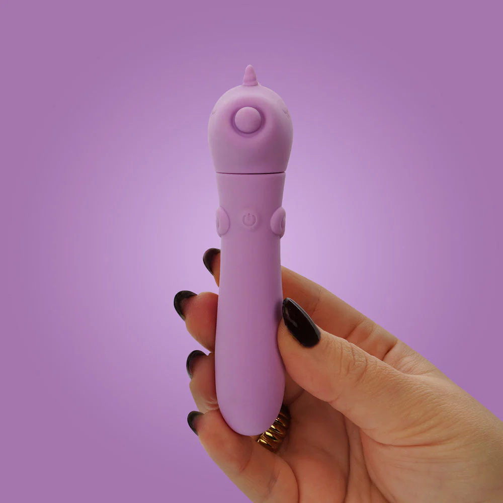 Unihorn - USB Bullet - Karma Lilac - Lilac USB Rechargeable Vibrating Bullet - Image 2
