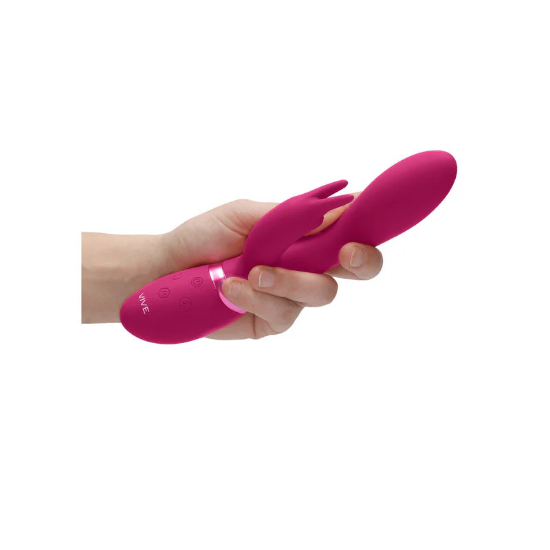 Vive Zosia - Pink 21.3 cm USB Rechargeable Rabbit Vibrator - Image 5
