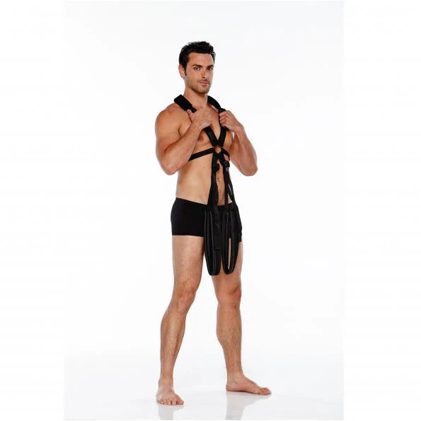 WhipSmart Body Swing - Black Body Swing Harness - Image 3