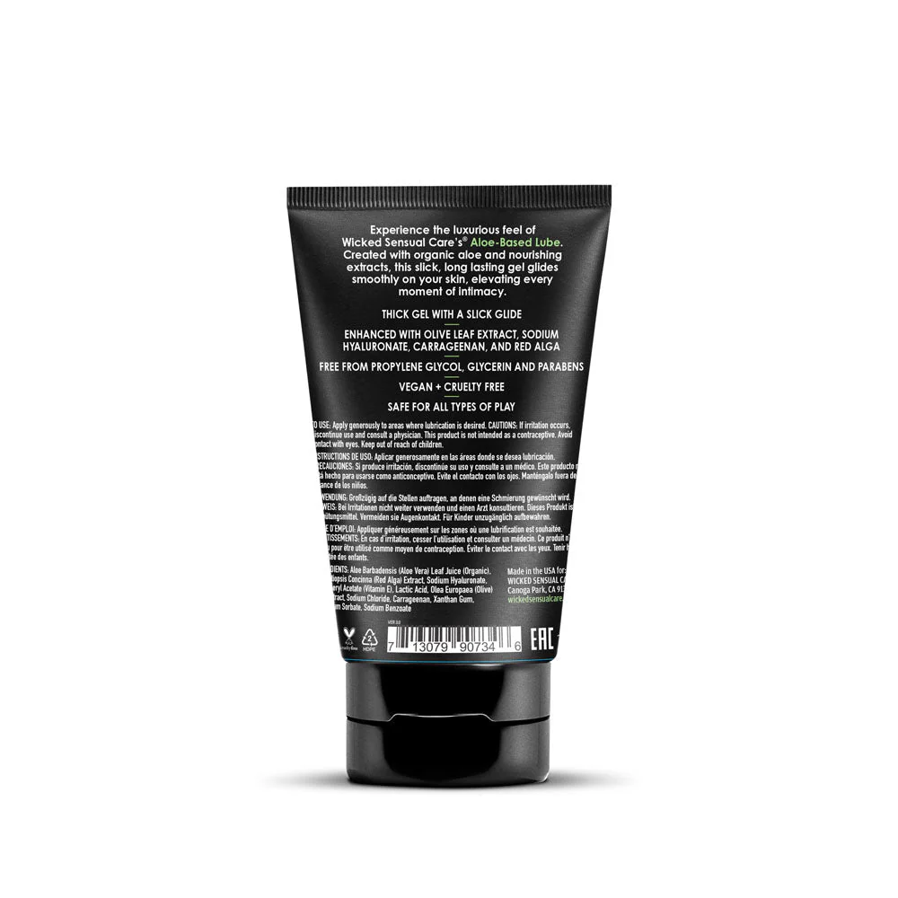 Wicked ALOE - Aloe Vera Based Lubricant - 120 ml Tube - Image 2