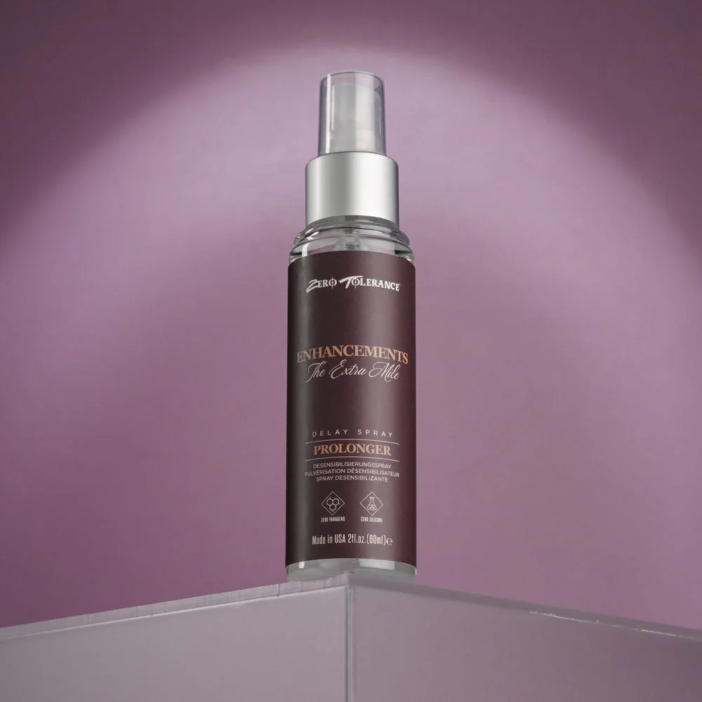 Zero Tolerance Enhancements - The Extra Mile - Delay Spray for Men - 60 ml Spray - Image 3